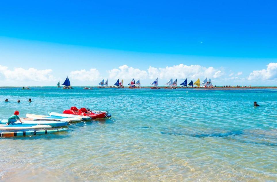Conforto Terreo De Luxo Frente A Piscina - Aloha A17 Apartamento Pôrto das Galinhas