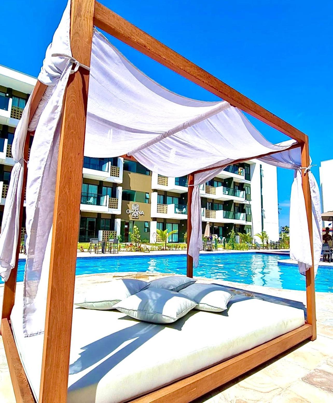 Apartamento Conforto Terreo De Luxo Frente A Piscina - Aloha A17 *